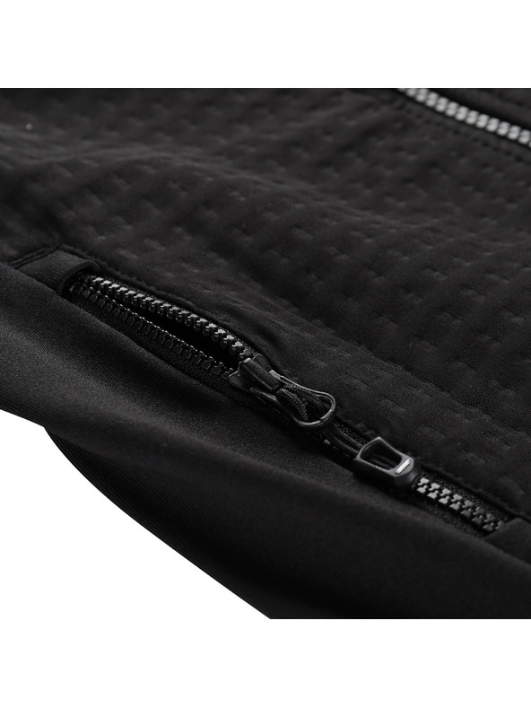 ALPINE PRO Dječja brzo sušeća majica sa prostretch ALPINE PRO QUERTO 2 black