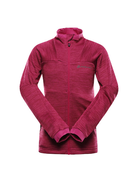 ALPINE PRO Dječja brzo sušeća majica ALPINE PRO ONNECO 3 fuchsia red