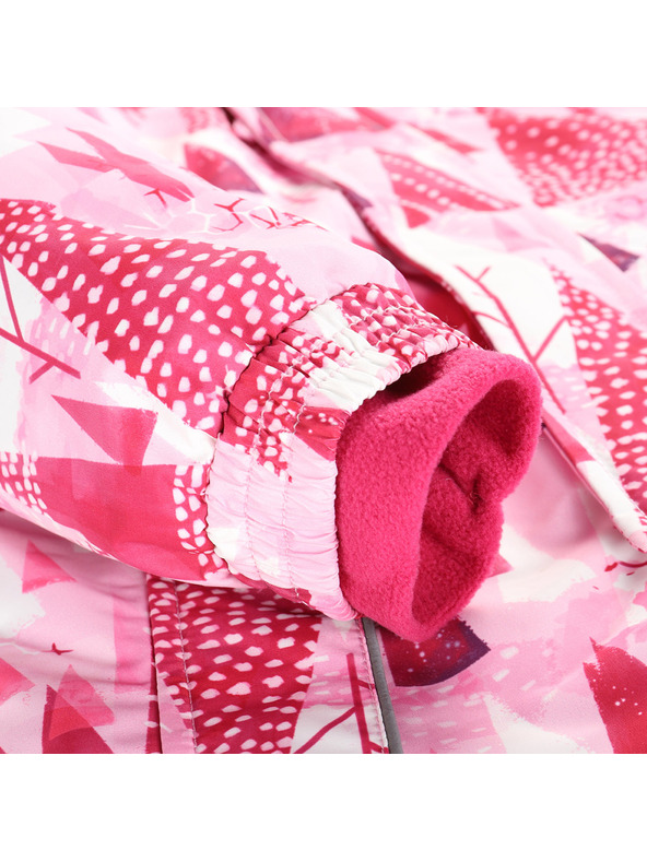 ALPINE PRO Dječji kombinezon s membranom ptx snow ALPINE PRO KIREMO neon knockout pink varijanta pa