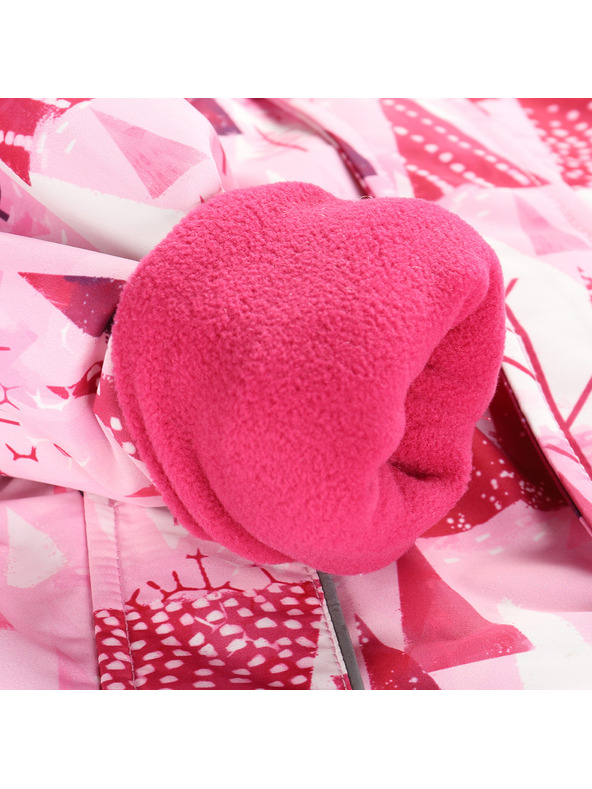 ALPINE PRO Dječji kombinezon s membranom ptx snow ALPINE PRO KIREMO neon knockout pink varijanta pa