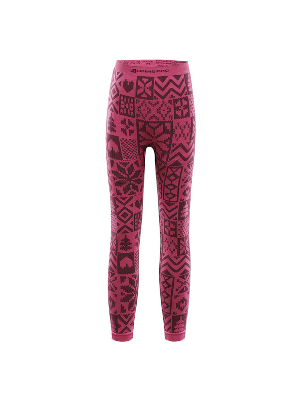 ALPINE PRO Dječje funkcionalne hlače ALPINE PRO LESSO fuchsia fedora