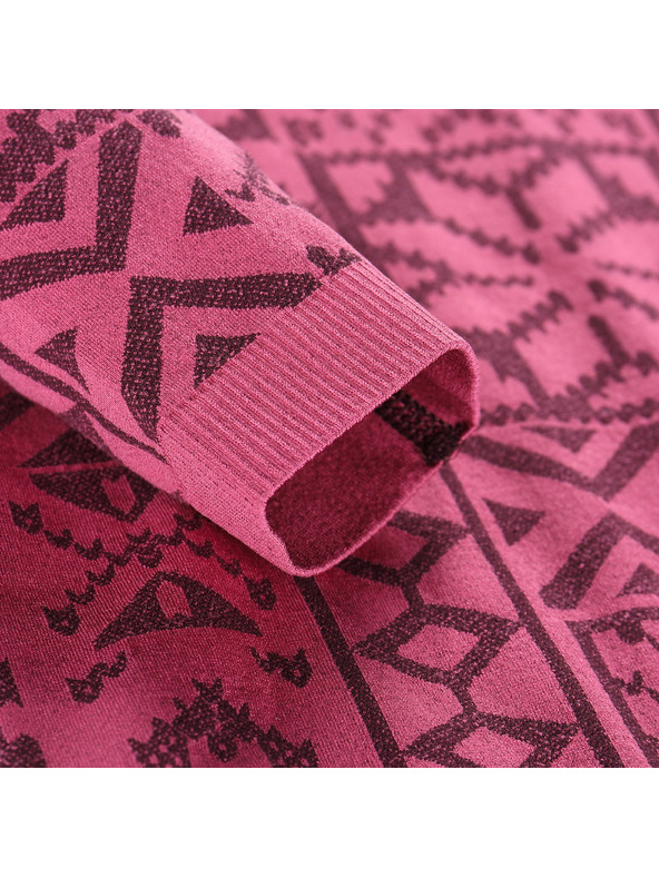 ALPINE PRO Dječja funkcionalna majica ALPINE PRO SEAMO fuchsia fedora