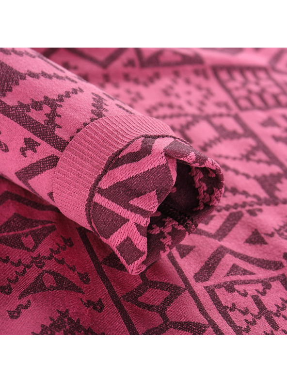 ALPINE PRO Dječja funkcionalna majica ALPINE PRO SEAMO fuchsia fedora