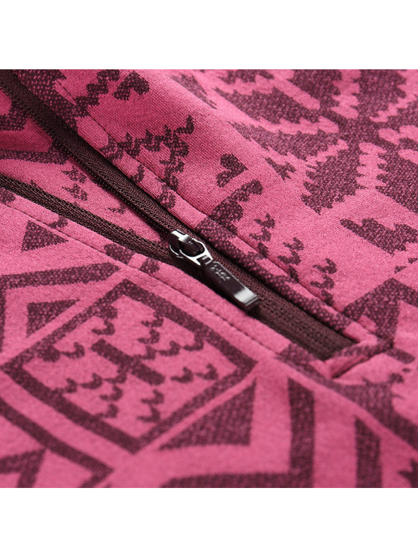 ALPINE PRO Dječja funkcionalna majica ALPINE PRO SEAMO fuchsia fedora