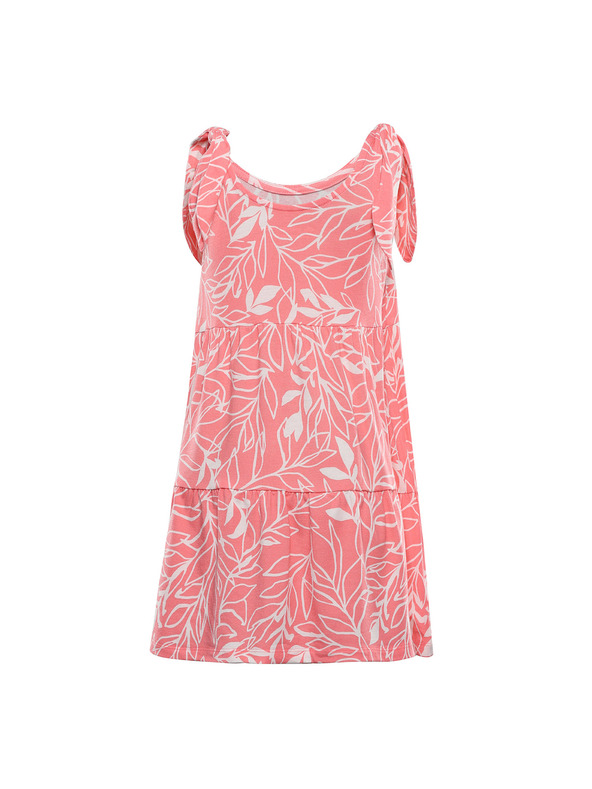 ALPINE PRO Dječje ljetne haljine ALPINE PRO ARENO georgia peach varijanta pb