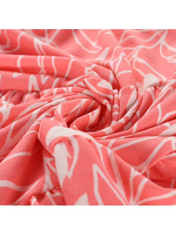 ALPINE PRO Dječje ljetne haljine ALPINE PRO ARENO georgia peach varijanta pb