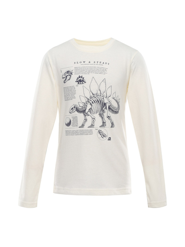 ALPINE PRO Dječje majice od organske pamučne ALPINE PRO ECCO 2 creme varijanta pf