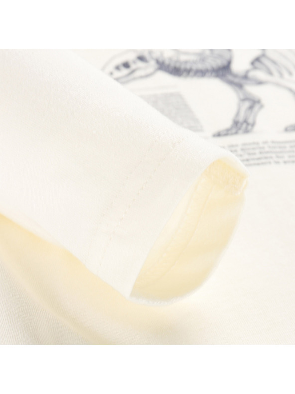 ALPINE PRO Dječje majice od organske pamučne ALPINE PRO ECCO 2 creme varijanta pf