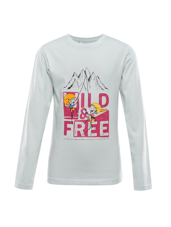 ALPINE PRO Dječje majice od organske pamučne ALPINE PRO ECCO 2 sprout green varijanta pe