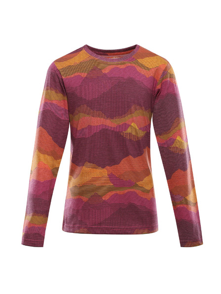 ALPINE PRO Dječje majice od organske pamučne ALPINE PRO ECCO 2 fuchsia fedora varijanta pa