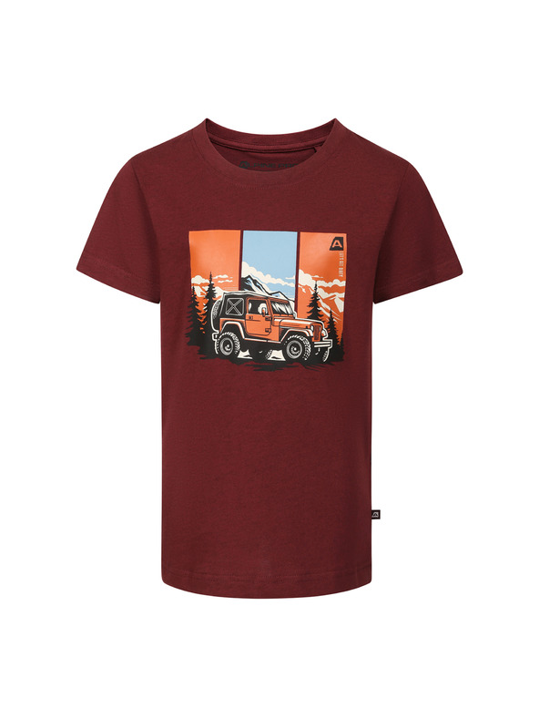 ALPINE PRO Dječja brzo sušeća majica ALPINE PRO NOGERO winetasting varijanta pc