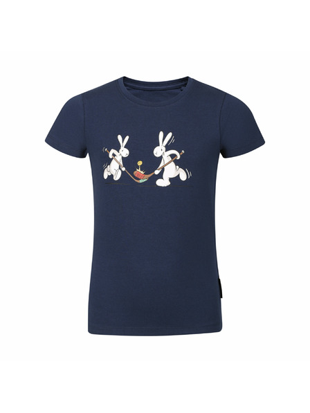 ALPINE PRO Dječja pamučna majica bob i bobek ALPINE PRO BOBBO moonlit ocean