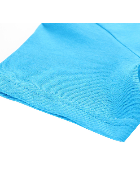 ALPINE PRO Dječja majica od organske pamuke ALPINE PRO ECOMO 3 neon atomic blue varijanta pb