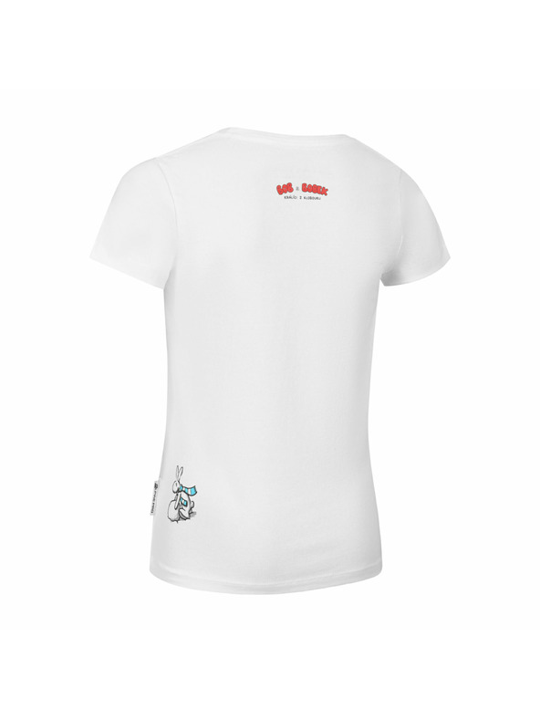 ALPINE PRO Dječja pamučna majica bob i bobek ALPINE PRO BOBBO white