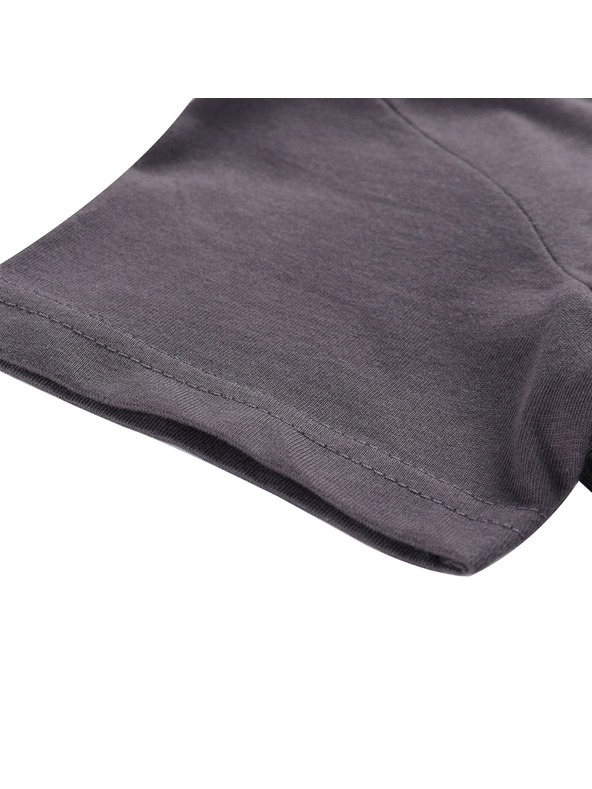 ALPINE PRO Dječja majica od organske pamuke ALPINE PRO ECOMO 3 obsidian varijanta pa