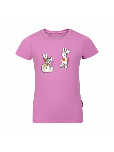 ALPINE PRO Dječja pamučna majica bob i bobek ALPINE PRO BOBBO first bloom