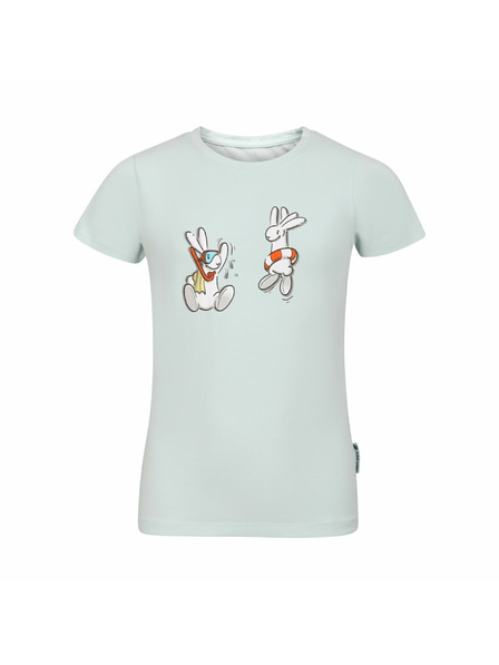 ALPINE PRO Dječja pamučna majica bob i bobek ALPINE PRO BOBBO sprout green