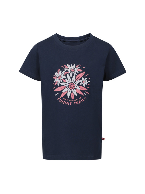 ALPINE PRO Dječja brzo sušeća majica s cool-dry ALPINE PRO DALLO 3 moonlit ocean varijanta pa