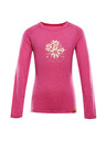 ALPINE PRO Dječja merino majica ALPINE PRO MERENO fuchsia fedora varijanta pb