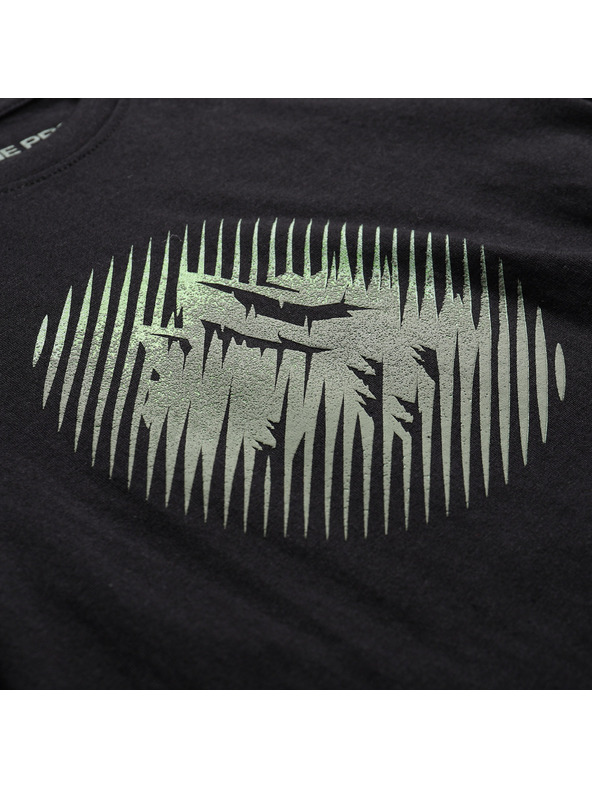 ALPINE PRO Dječja brzo sušeća majica s cool-dry ALPINE PRO DALLO 3 black varijanta pb