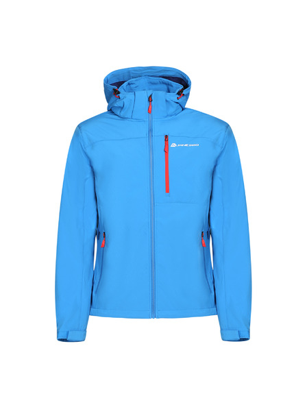 ALPINE PRO Muška softshell jakna s membranom ALPINE PRO DERAF blue aster