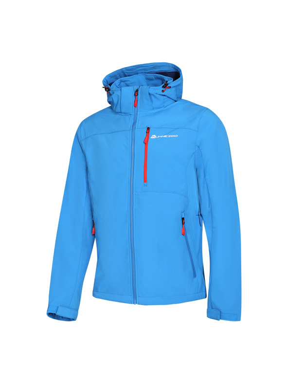 ALPINE PRO Muška softshell jakna s membranom ALPINE PRO DERAF blue aster