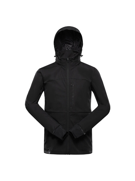 ALPINE PRO Muška softshell jakna s membranom ALPINE PRO UKEB 2 black