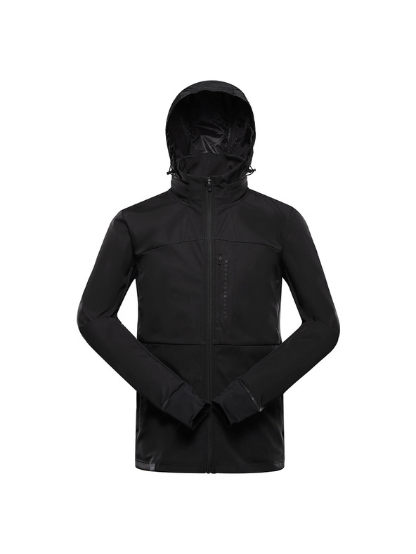 ALPINE PRO Muška softshell jakna s membranom ALPINE PRO UKEB 2 black