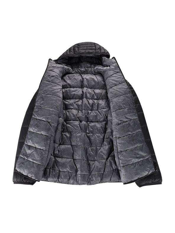 ALPINE PRO Muška obostrana hi-therm jakna ALPINE PRO EROM black varijanta pa