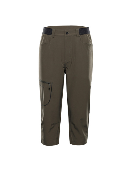 ALPINE PRO Muške softshell capri hlače ALPINE PRO WEDER 2 stone gray