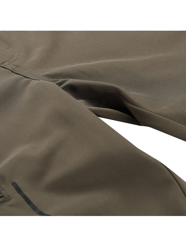 ALPINE PRO Muške softshell capri hlače ALPINE PRO WEDER 2 stone gray