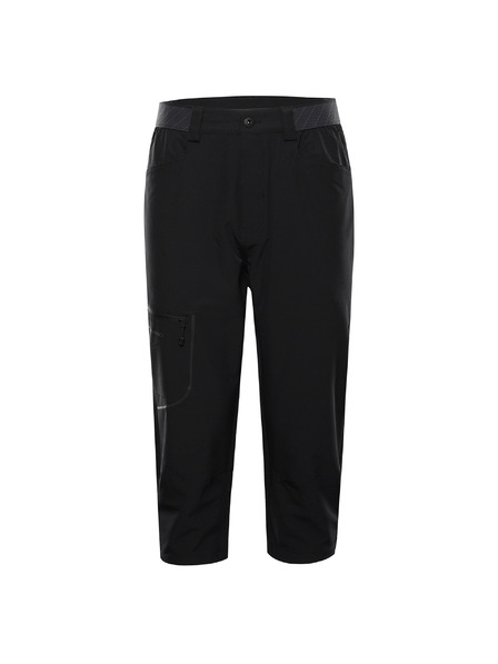 ALPINE PRO Muške softshell capri hlače ALPINE PRO WEDER 2 black