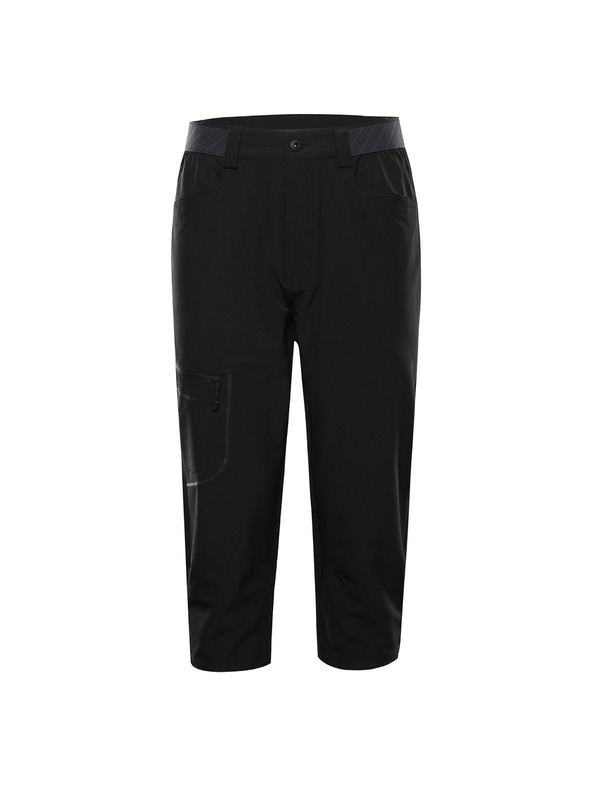 ALPINE PRO Muške softshell capri hlače ALPINE PRO WEDER 2 black
