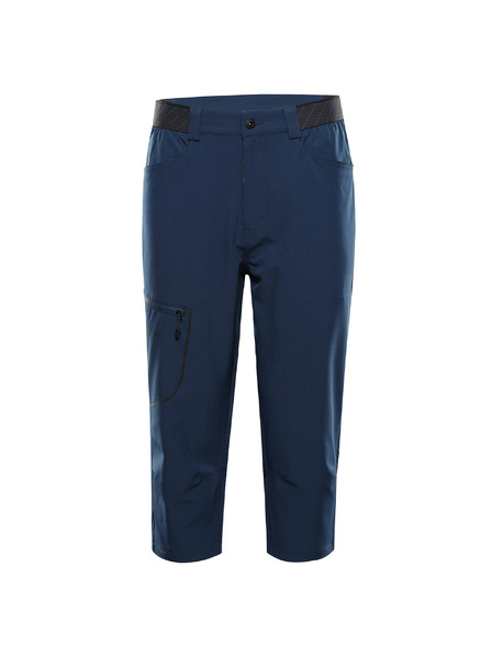 ALPINE PRO Muške softshell capri hlače ALPINE PRO WEDER 2 blue wing teal