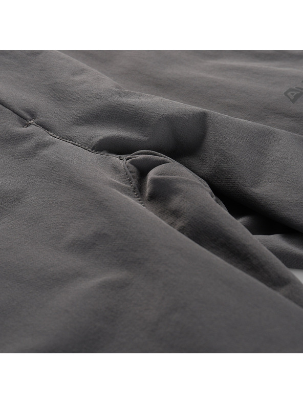 ALPINE PRO Muške softshell hlače ALPINE PRO HURF 2 dk.true gray