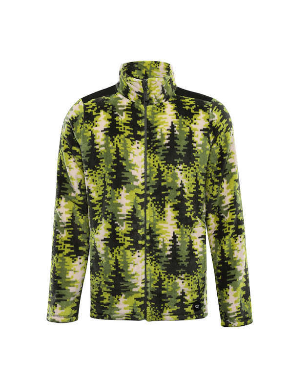 ALPINE PRO Muška fleece dukserica sa supratherm ALPINE PRO EFLIN petrol varijanta pb