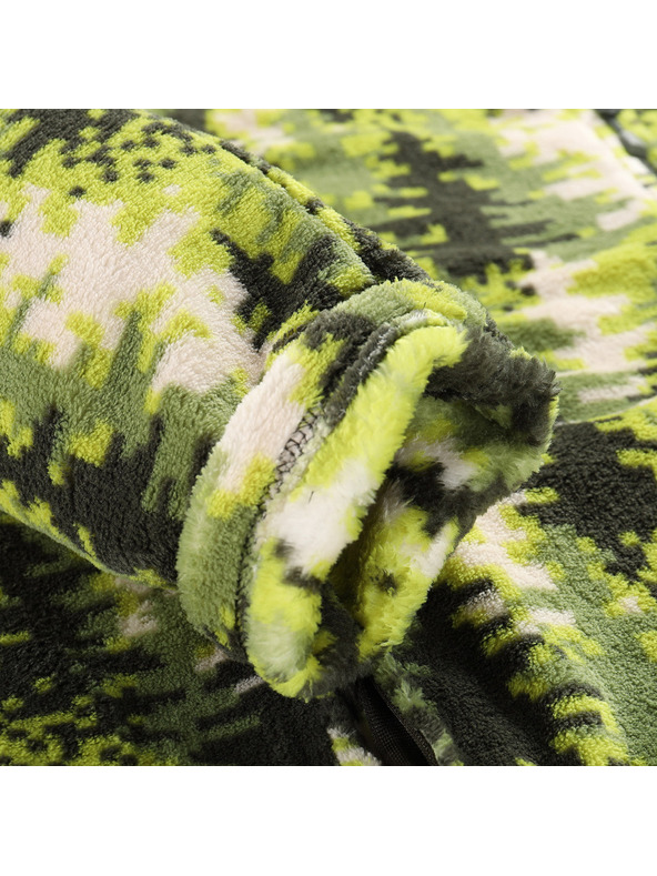 ALPINE PRO Muška fleece dukserica sa supratherm ALPINE PRO EFLIN petrol varijanta pb