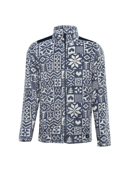 ALPINE PRO Muška fleece dukserica sa supratherm ALPINE PRO EFLIN moonlit ocean varijanta pa