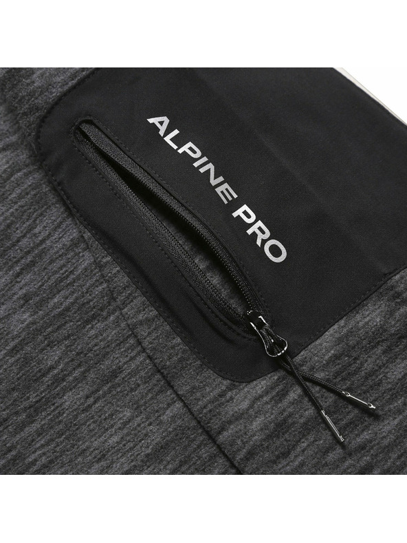 ALPINE PRO Muška topla dukserica s cool-dry tretmanom ALPINE PRO LONEB black