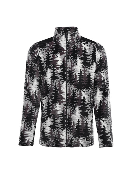 ALPINE PRO Muška flis dukserica sa supratherm ALPINE PRO EFLIN dk. true gray varijanta pb