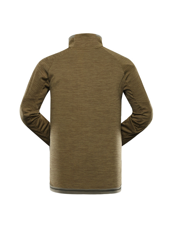 ALPINE PRO Muška brzo sušeća dukserica ALPINE PRO ONNEC 3 turtle green