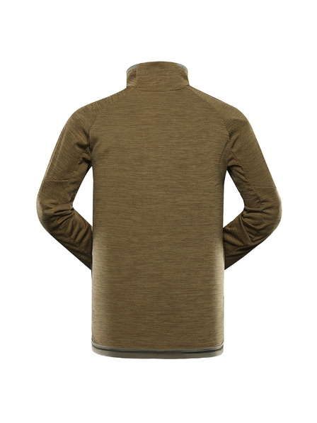 ALPINE PRO Muška brzo sušeća dukserica ALPINE PRO ONNEC 3 turtle green