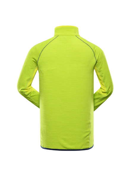 ALPINE PRO Muška brzo sušeća dukserica ALPINE PRO ONNEC lime green