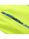 ALPINE PRO Muška brzo sušeća dukserica ALPINE PRO ONNEC lime green