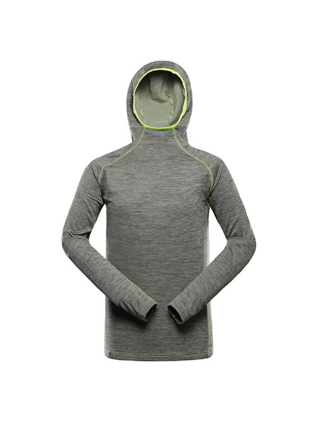 ALPINE PRO Muška brzo sušeća dukserica ALPINE PRO ROLT petrol