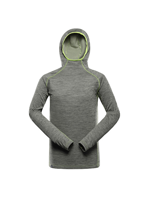 ALPINE PRO Muška brzo sušeća dukserica ALPINE PRO ROLT petrol