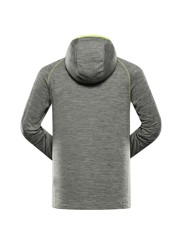 ALPINE PRO Muška brzo sušeća dukserica ALPINE PRO ROLT petrol