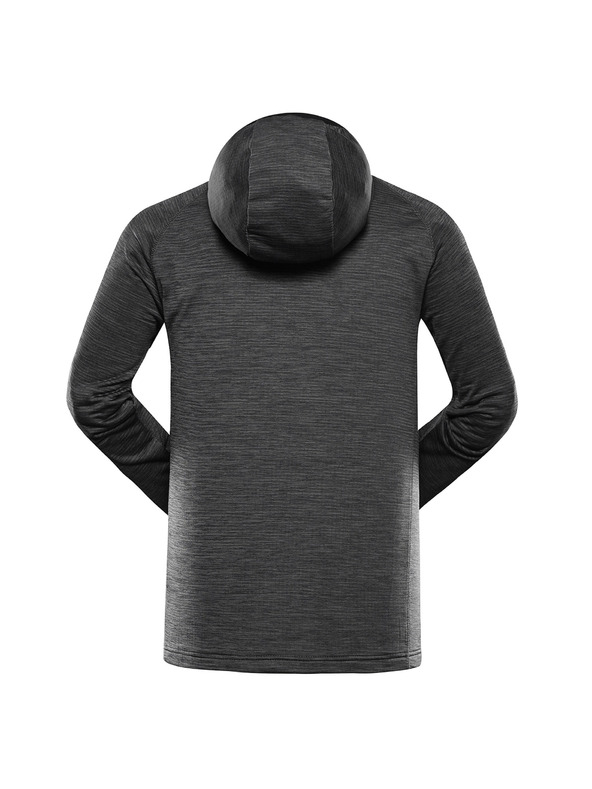 ALPINE PRO Muška brzo sušeća dukserica ALPINE PRO ROLT black