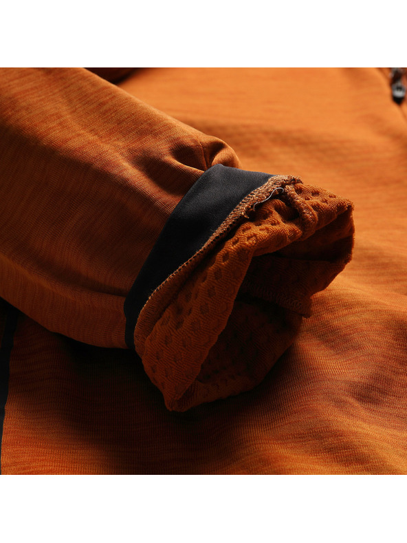 ALPINE PRO Muška brzo sušeća dukserica ALPINE PRO ONNEC 3 golden oak