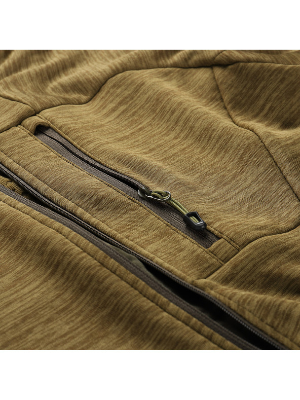 ALPINE PRO Muška brzo sušeća dukserica ALPINE PRO ONNEC 3 turtle green